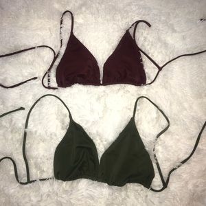 Pacsun Bikini Top Package NWOT